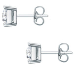 Set (Kette+Ohrstecker) verziert mit Kristallen von Swarovski® weiß