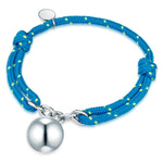 Armband Edelstahl (hellblau)