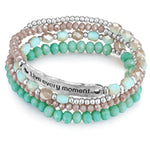 Armband Kristall bunt